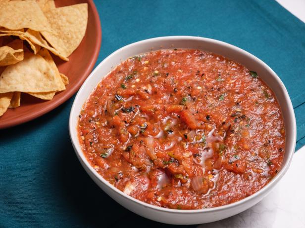 Charred Salsa Roja Recipe Rick Martinez Food Network