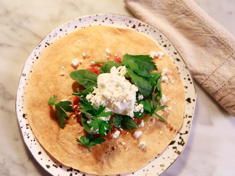 Quick Shakshuka Wrap