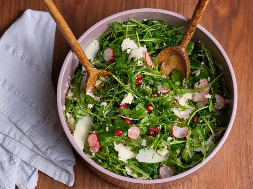 James Briscione Holidays 101, arugula salad