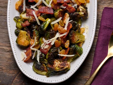 Roasted Brussels Sprouts with Bacon