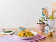 Some people turn their noses up at the flavor of curry, but I think they just haven't had good curry. Another food besides curry that I love? Spaghetti squash. Did you know that a cup of spaghetti squash has only 42 calories? Hello, it's bikini season and I can eat mass quantities.