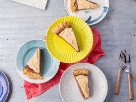 Chocolate Cream Pie with Whipped Peanut Butter Cream