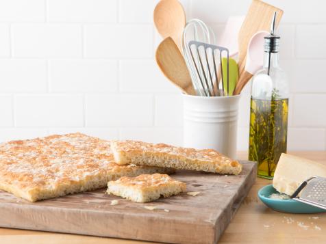 Focaccia Bianca with Herb Oil