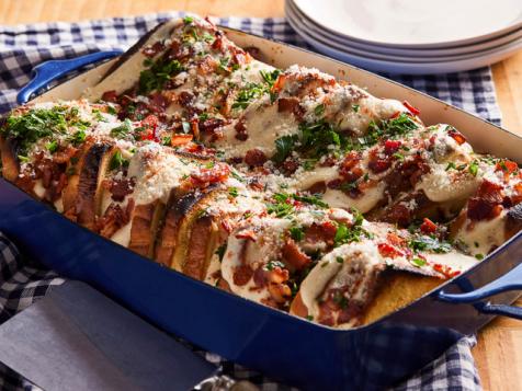 Hot Brown-Stuffed French Toast