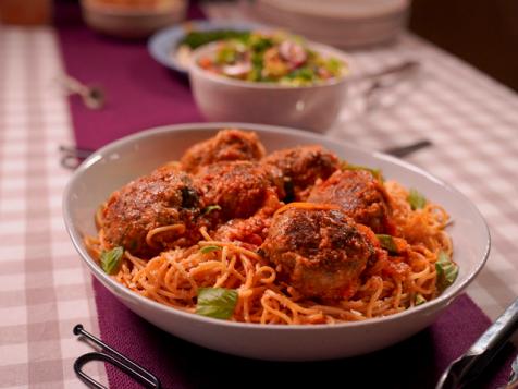 Spaghetti and Juicy Meatballs