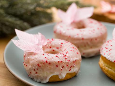 Rice Paper Feather Doughnuts