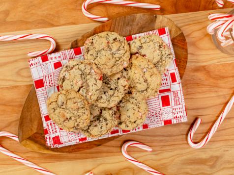 Chocolate, Candy Cane Cookies