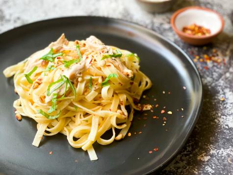 Speedy Cream Chicken Pasta