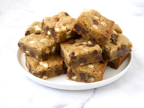 Almond Espresso Blondies