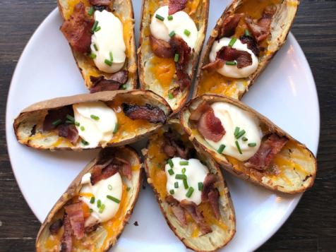 Loaded Baked Potato Skin Cups