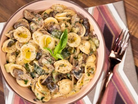 One-Pan Pasta with Mushrooms