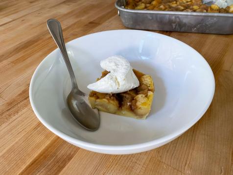 Cake-Doughnut Bread Pudding