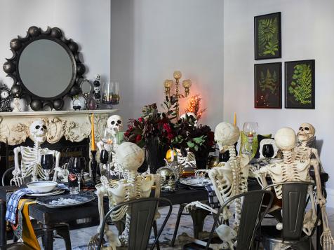 Elegant Halloween Decor For A Dinner Party Fn Dish Behind The