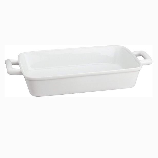 Porcelain Oval Plate Double Handle, 9x13 Ceramic Baking Dish, Large Deep  Lasagna Pan, Casserole Dishes For Oven, Oven Safe, Durable Bakeware For  Lasagna, Roasts, For Home Kitchen Restaurant, Wedding Gifts, Tableware  Accessories 