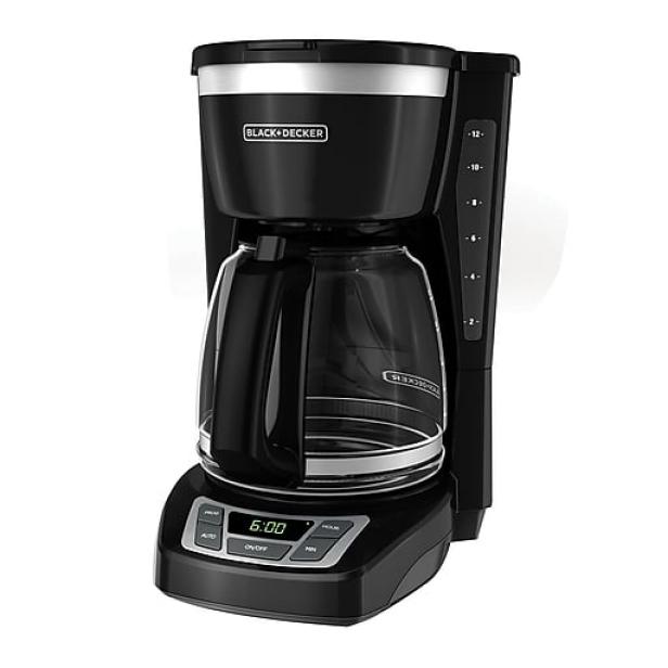  Black & Decker 12 Cup Stainless Coffee Maker with