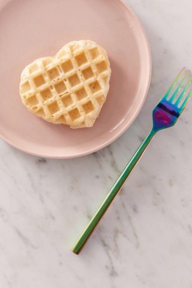 Mini waffle maker makes the most adorable heart-shaped treats