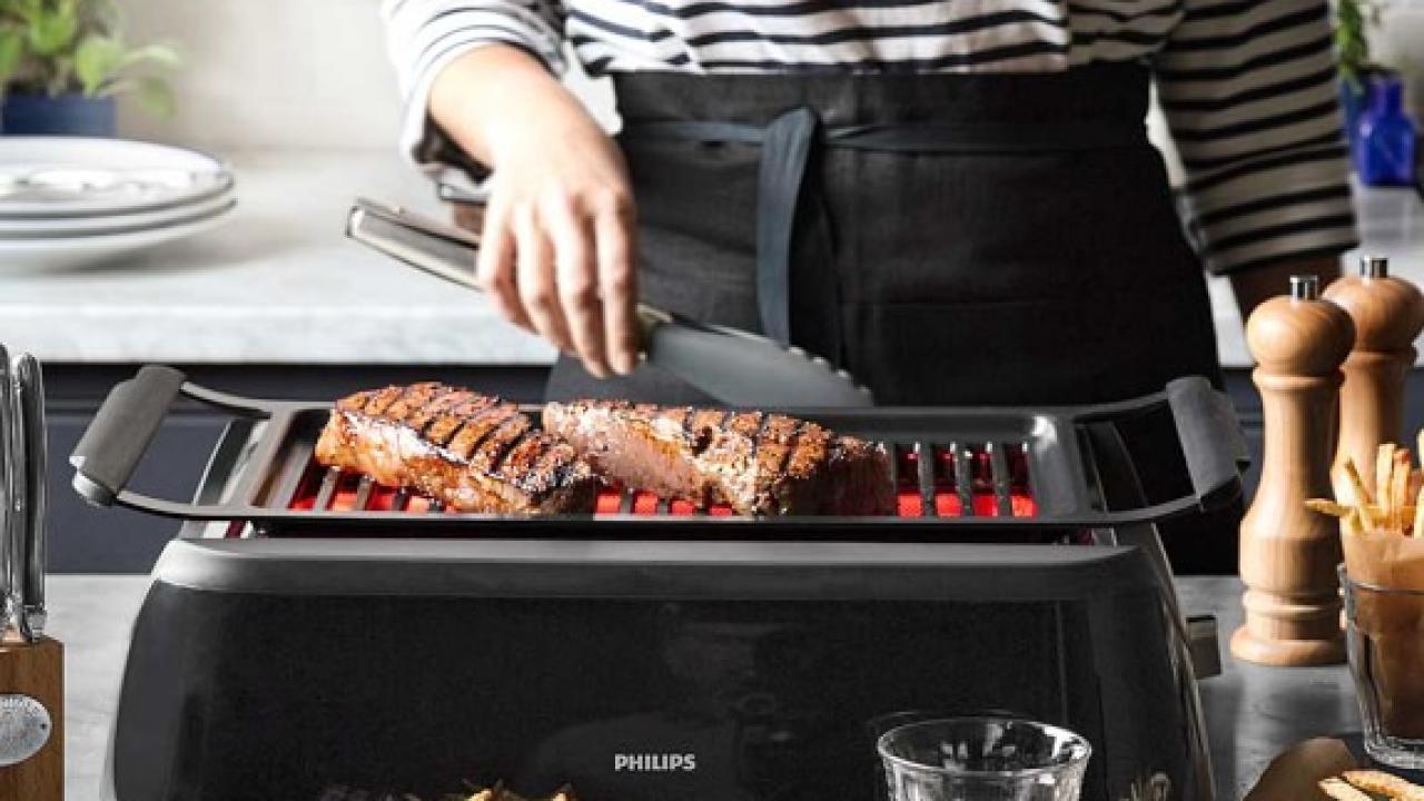 Unlocking the practical way to grill in winter – Philips Smoke-less Indoor  Grill
