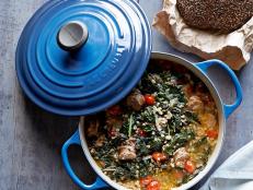 The new blue color just debuted at Williams Sonoma and is 20% off for a limited time.