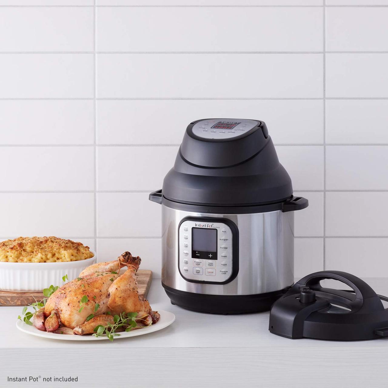 We Tried the Instant Pot Air Fryer Lid Attachment, And Here's What We  Thought