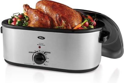 Cooking turkey sale roaster oven