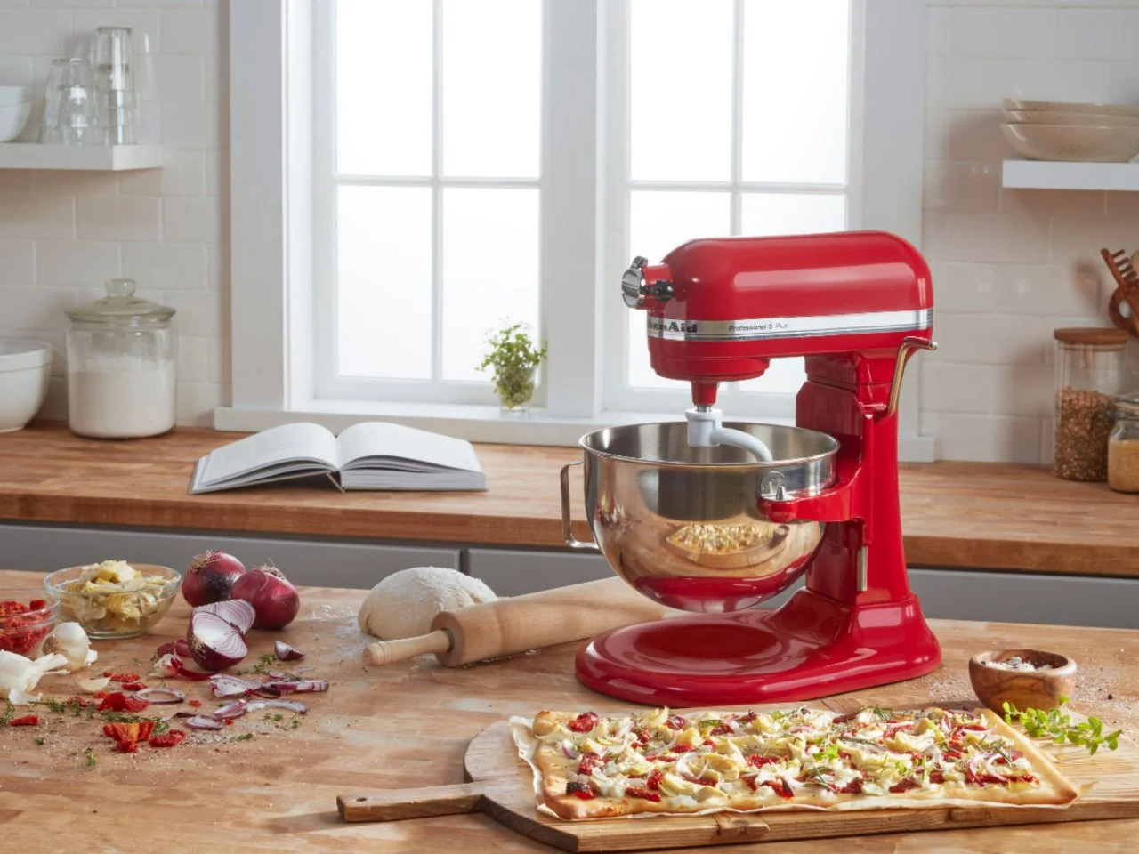 Kitchenaid artisan mixer empire red hotsell