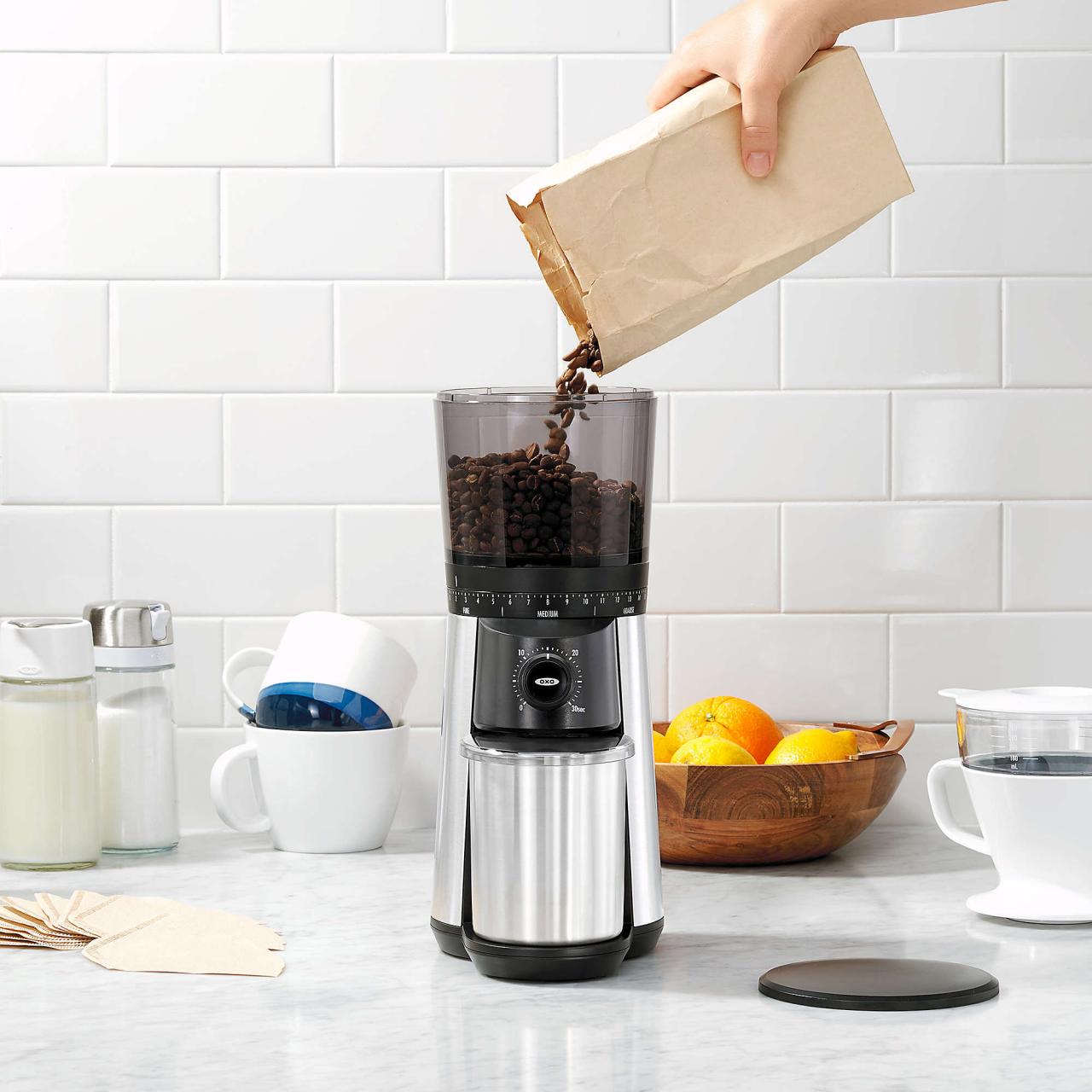 OXO Conical Burr Grinder Review, Shopping : Food Network