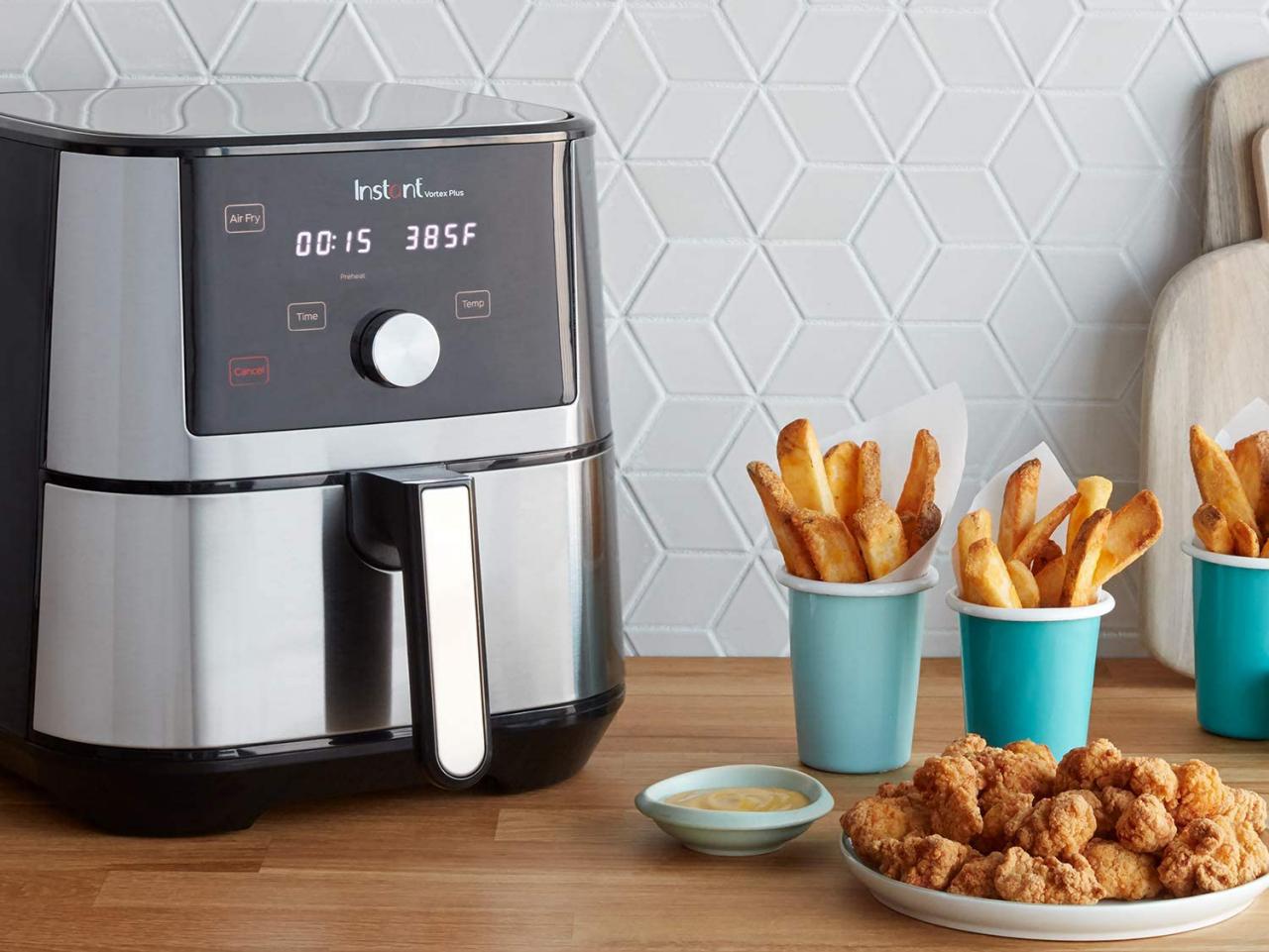 Get dinner on the table faster with the Instant Vortex Plus air fryer on  sale