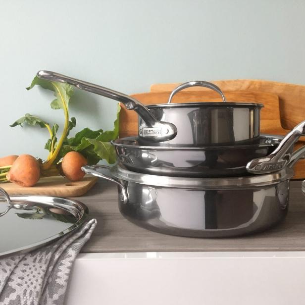 Hestan ProBond 10-Piece Cookware Set All New But 1 Piece