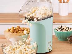 We tested 10 air-popped popcorn machines, and this one from Amazon was one of the best.