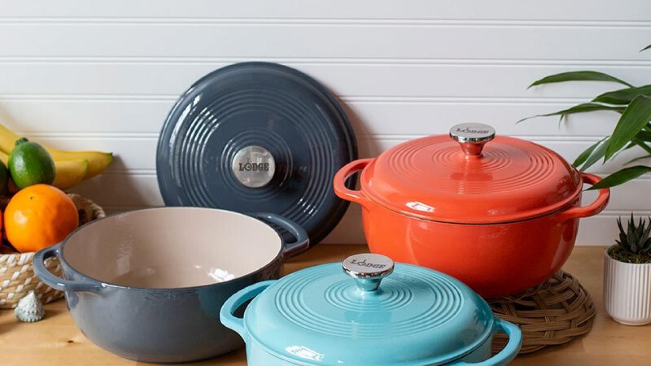 Lodge Dutch Oven Launches 3 New Colors