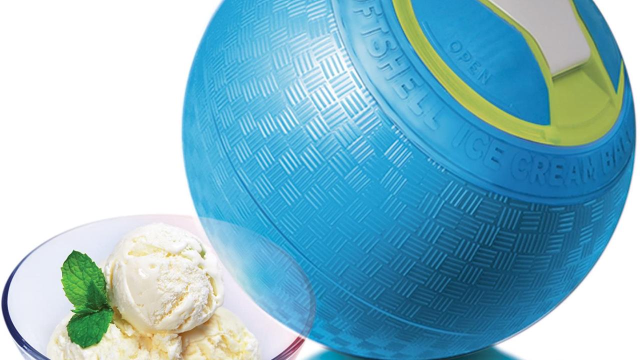 Ice Cream Maker Ball  Kick & Roll the Ice Cream Maker 