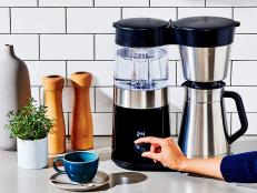 The OXO Brew replicates a pour-over coffee maker without the hassle.