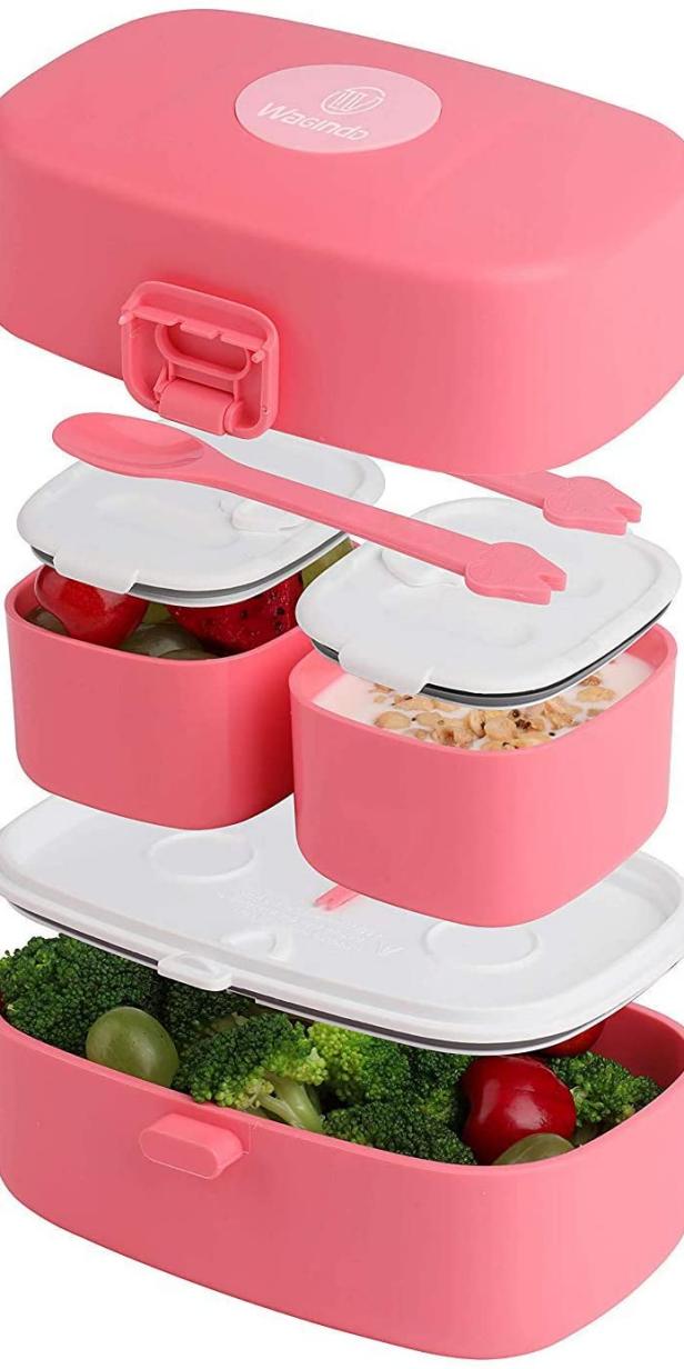 MISS BIG Bento Box, Lunch Box Kids,Ideal Leak Proof Lunch Box