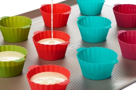 Using silicone baking cups on sale
