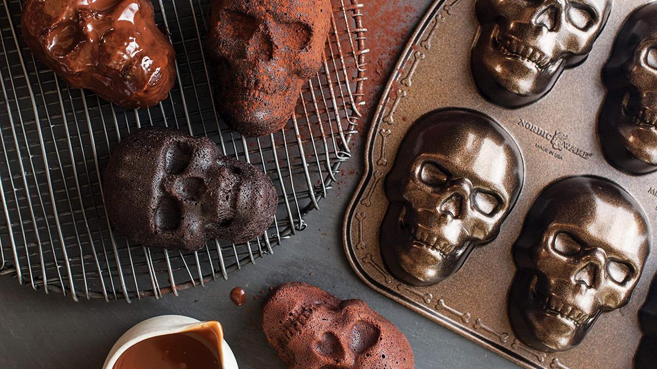 Nordic Ware's Skull Collection Is Back – With a New Monster Mask Pan, FN  Dish - Behind-the-Scenes, Food Trends, and Best Recipes : Food Network