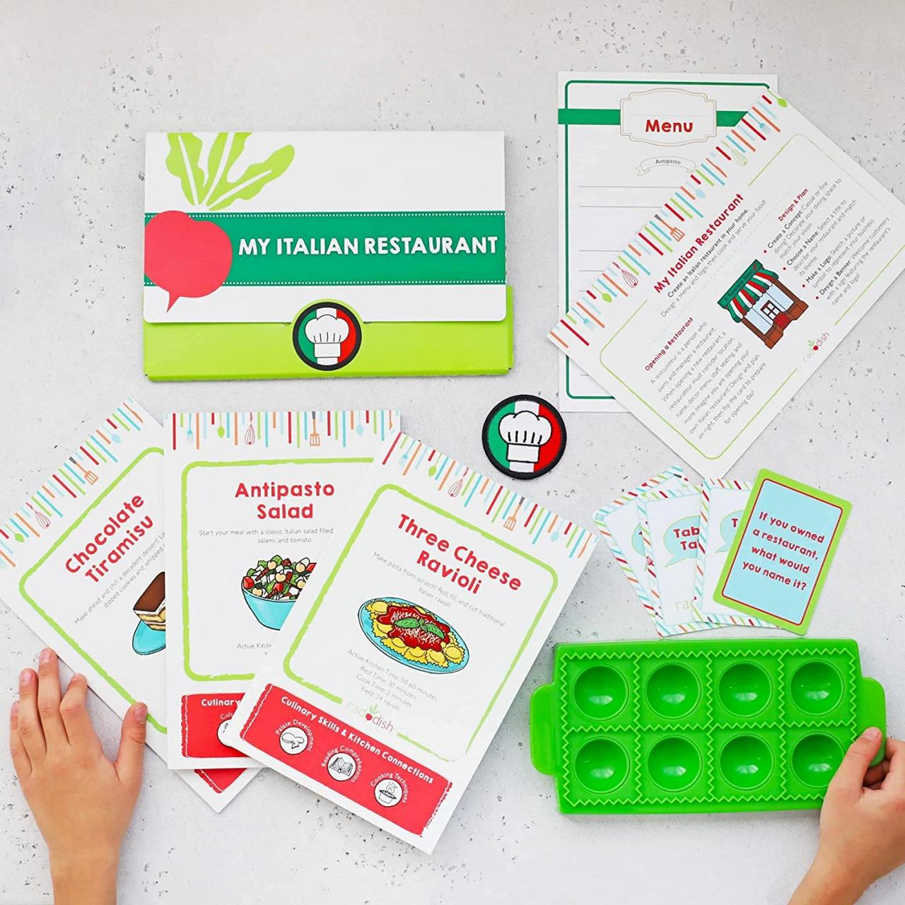 Kids Cooking Kits that have everything needed for a cooking