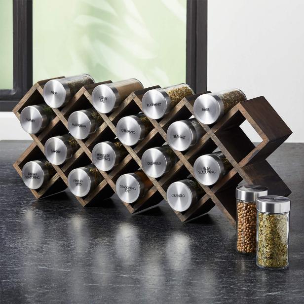 SpiceLuxe Transformer Rack  Organize Spices in Drawer, Counter, or Ca