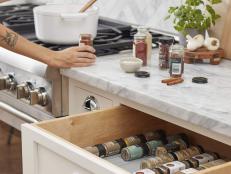 Whether you store your spices in the cabinet, on your countertop or in a drawer, there is an organizer to help!