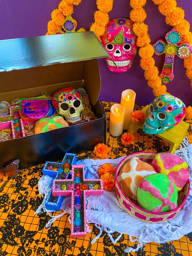 dia de los muertos altar ideas for kids