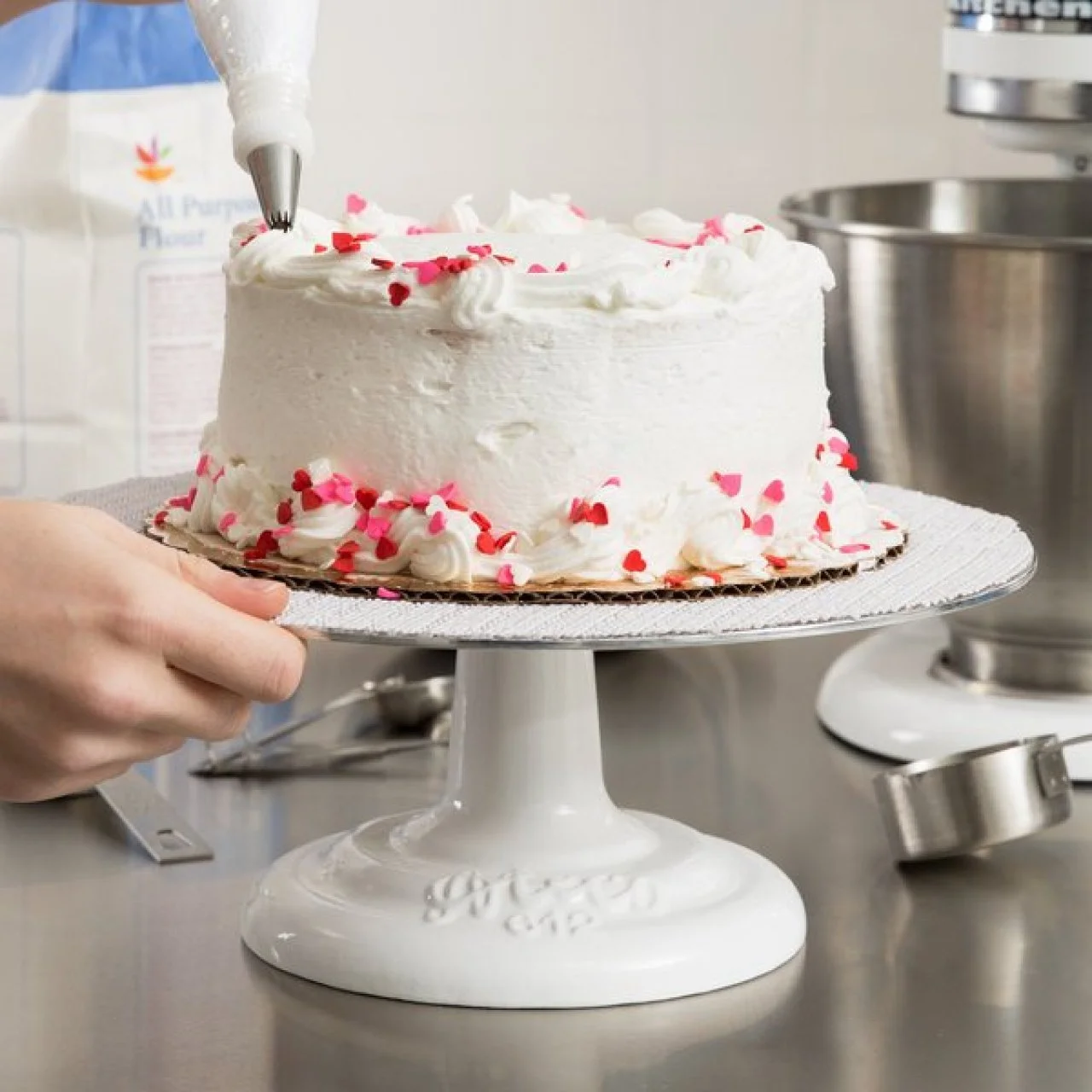 The Best Cake Decorating Turntable FN Dish Behind the Scenes Food Trends and Best Recipes Food Network Food Network