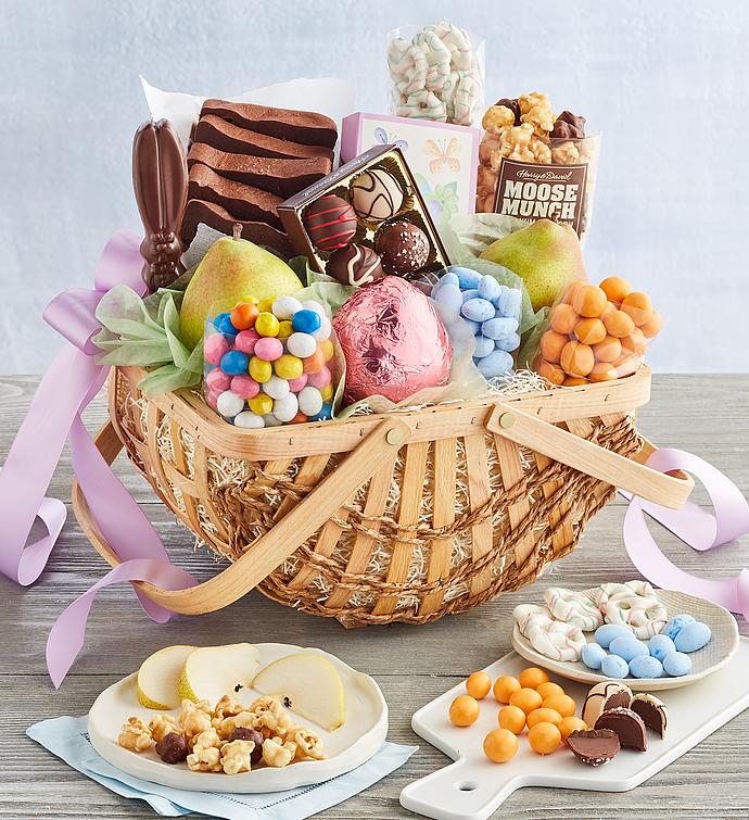 Easter Gift Basket BoxEaster Candy BoxEaster Kids GiftChocolate Eggs 