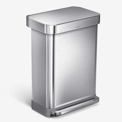 Electric shop trash can