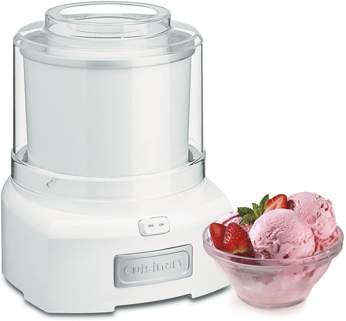Cuisinart ICE-21R Frozen Yogurt Ice Cream & Sorbet Maker Set of Two Red