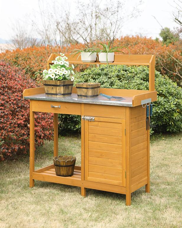 9 Best Outdoor Storage Cabinets For, Food Prep Table Outdoor