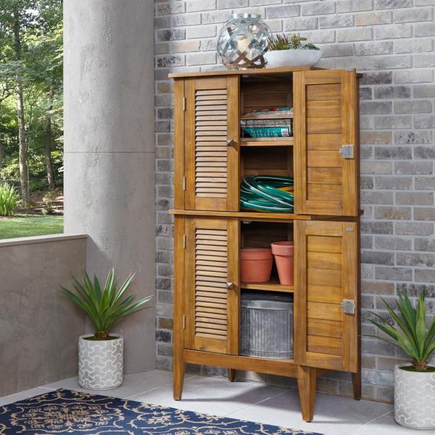 9 Best Outdoor Storage Cabinets For, Outdoor Storage Bench Cupboard