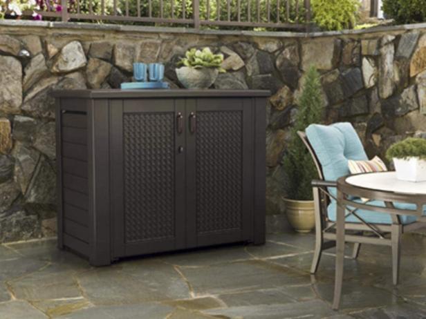 10 Best Outdoor Storage Cabinets For, Outdoor Buffet Cabinet With Cooler