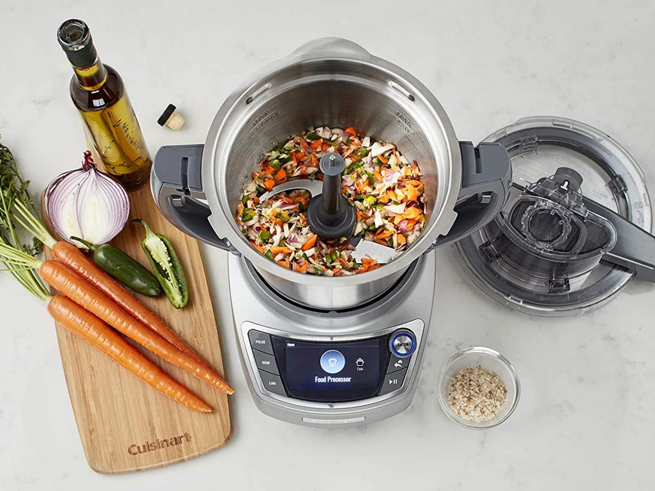 Free Bowl Worth $200 value, Multo By CookingPal, Smart  Multi-Functional Stainless Steel Food Processor Guided Recipes, WiFi  Built-In