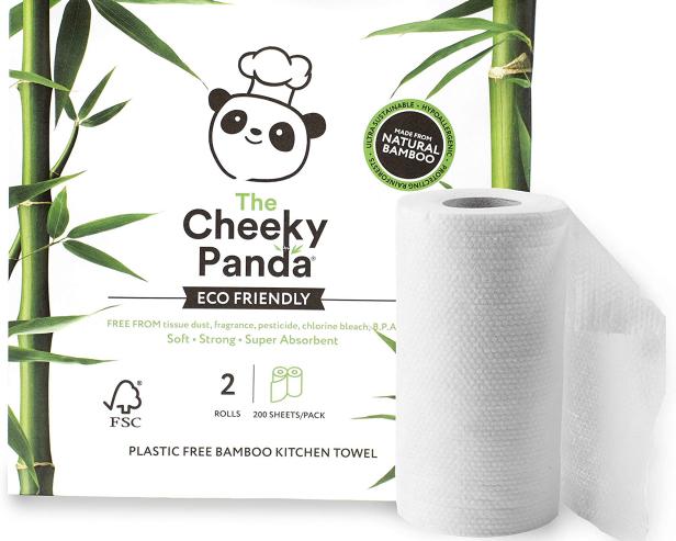 Kitchen + Home Bamboo Paper Towels Heavy Duty Washable Reusable