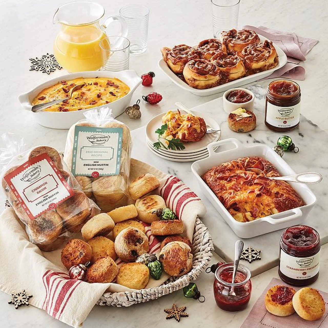 Wolferman's gift baskets discount