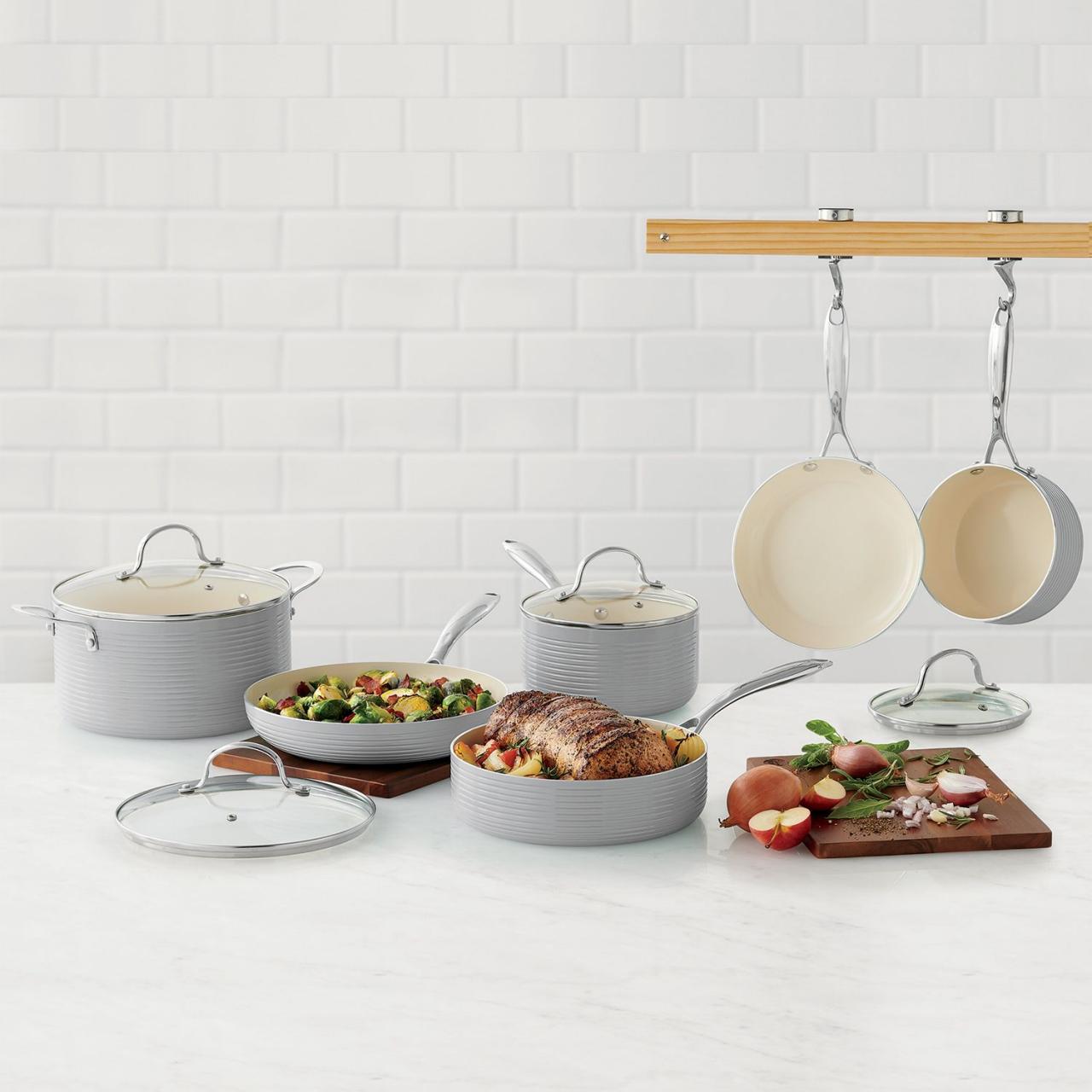 6 Best Ceramic Cookware Sets 2023 Reviewed, Shopping : Food Network